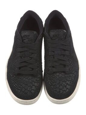 Nike Retro Black Python Low-Top Sneakers